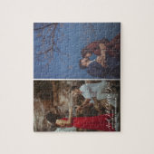 Puzzle Cadeau mariage pour couple (Vertical)