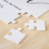 Puzzle Cadeau Photo Moderne Chic Coeur Formé Pour Maman (Côté)