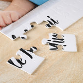 Puzzle Cadeau photo moderne personnalisé (Côté)