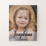 Puzzle Cadeau photo pour fille personnalisée<br><div class="desc">Surprenez votre petite fille avec son propre puzzle. Voyez son excitation dans la pièce de ce puzzle ensemble. Personnalisez ce puzzle avec une photo spéciale et son nom. Frame-le après ou joue-le encore et encore. Customisez l'approbation avec votre nom. De maman et papa. Vous pouvez aussi le donner à d'autres...</div>