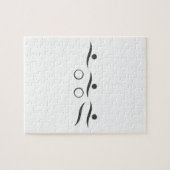 Puzzle Cadeau unique de triathlon (Horizontal)