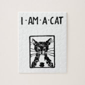 Puzzle Cadeaux de chats noirs (Vertical)