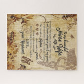 Puzzle Cadeaux de femme infirmière | Lettre À Ma Belle Fe (Horizontal)