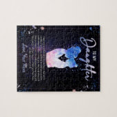 Puzzle Cadeaux de fille | Lettre À Ma Fille De Maman (Horizontal)