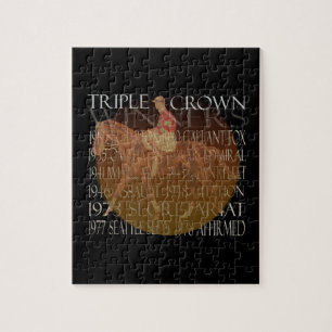 Puzzle Cadeaux de gagnants de Triple Crown et