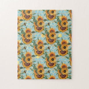 Puzzle Cadeaux de tournesol Lumineuse Comme Tournesol