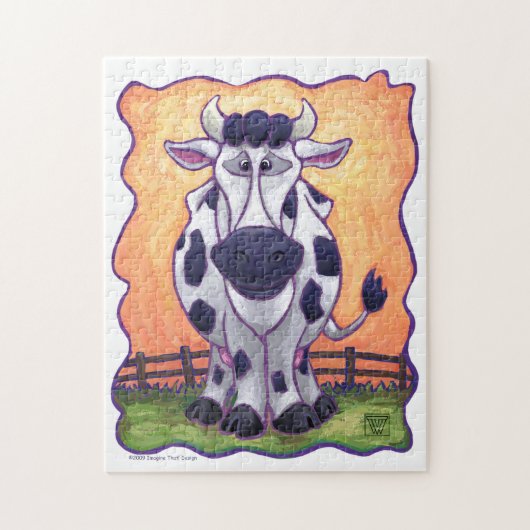 Puzzle Cadeaux et accessoires de vache (Vertical)