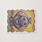 Puzzle Cadeaux et accessoires Hippopotamus (Horizontal)