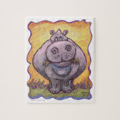 Puzzle Cadeaux et accessoires Hippopotamus (Vertical)