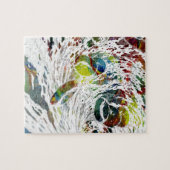 Puzzle Cadeaux Médicale abstraits de globules rouges (Horizontal)