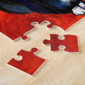 Puzzle Cadeaux mignons de chiot de Boston Terrier (Côté)