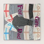 Puzzle Cadeaux pour papa (Horizontal)