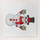 Puzzle Cadeaux pour vous de Snowman (Horizontal)