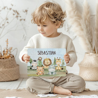 Puzzle Cadeaux Safari pour garçons, Safari personnalisé