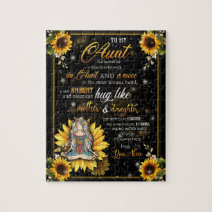 Puzzle Cadeaux Tantes Lettre À Ma Tante Amour De La Niè