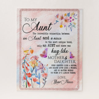 Puzzle Cadeaux Tantes | Lettre À Ma Tante Amour De La Niè
