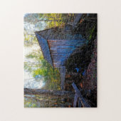 Puzzle Cades Cove Smoky Mountains. (Vertical)