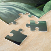 Puzzle Cadre Fleur Azalea Blanc Ajouter Votre Photo (Côté)