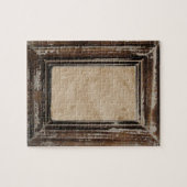 Puzzle Cadre rustique de Cusomizable (Horizontal)