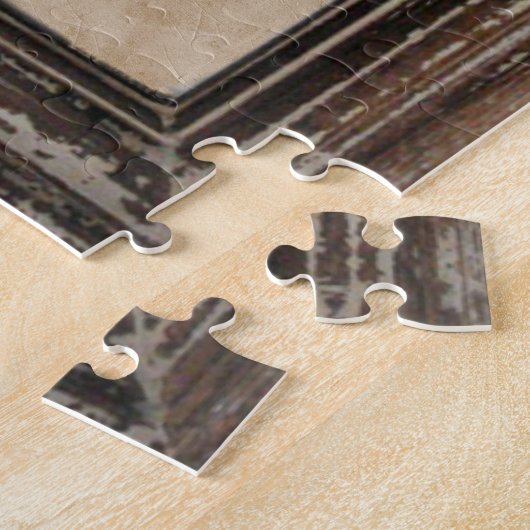 Puzzle Cadre rustique de Cusomizable (Côté)
