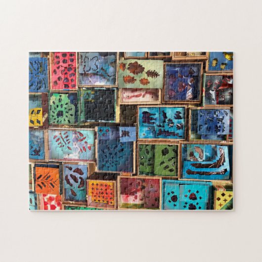 Puzzle Cadres colorés (Horizontal)