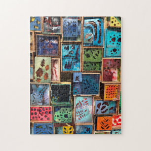 Puzzle Cadres colorés