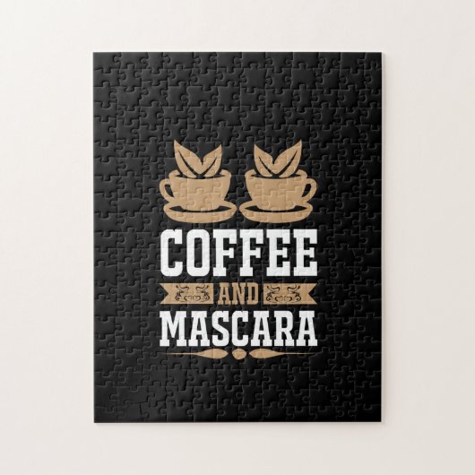 Puzzle Café Art Café Et Mascara (Vertical)