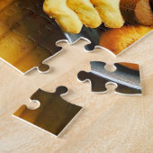 Puzzle Café au chocolat Fondue Fraise Dessert (Côté)