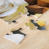 Puzzle Café au chocolat Fondue Fraise Dessert (Côté)