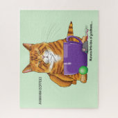 Puzzle Café au gingembre orange amusant (Vertical)