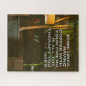 Puzzle Café avec amis Thérapie (Horizontal)