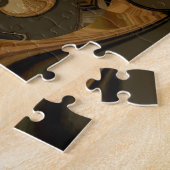 Puzzle Café Brown Flux Kaleidoscope Art Imprimer (Côté)