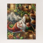 Puzzle Café Cozy Gnome (Vertical)