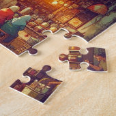 Puzzle Café de rue de Jakarta (Côté)