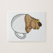 Puzzle Café Frog (Horizontal)