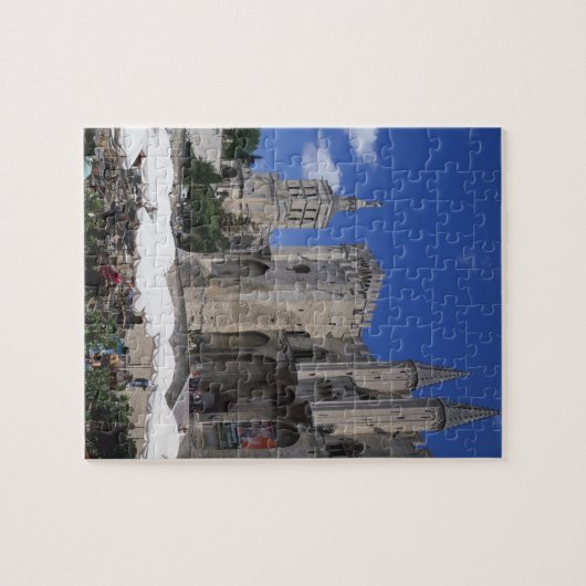 Puzzle Café, Le Palais des Papes, Avignon, Vaucluse, (Horizontal)
