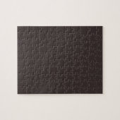 Puzzle Café noir (couleur solide) (Horizontal)