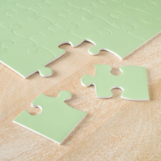 Puzzle Café orange Bleu Mug (Côté)