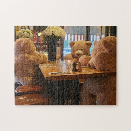 Puzzle Café Ours, 11" x 14", 252 pièces (Horizontal)