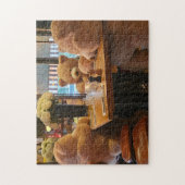 Puzzle Café Ours, 11" x 14", 252 pièces (Vertical)