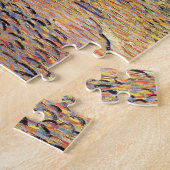 Puzzle Café Terrasse à la nuit par Vincent van Gogh (Côté)