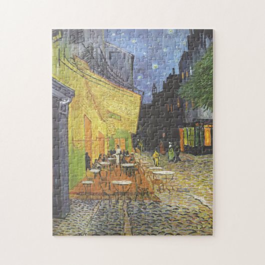 Puzzle Café Terrasse à Night Van Gogh (Vertical)