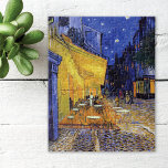 Puzzle Café Terrasse à Night Vincent van Gogh<br><div class="desc">Un puzzle d'art avec la peinture à l'huile post-impressionniste de Vincent van Gogh (1853-1890),  Cafe Terrace at Night (1888). Créé à Arles,  France en face d'une cafétéria populaire sur la rue du Palais.</div>