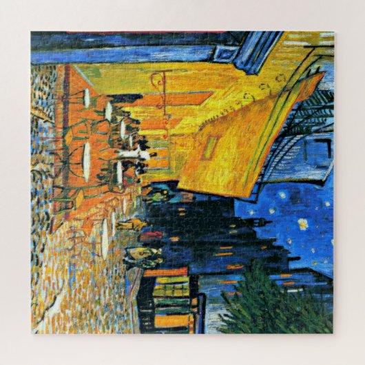 Puzzle Cafe Terrasse tableau d'art de Vincent van Gogh (Horizontal)