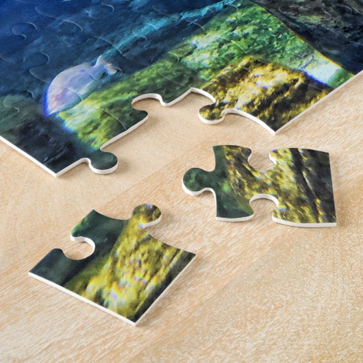 Puzzle Cage de requins (Côté)