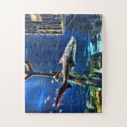 Puzzle Cage de requins (Vertical)
