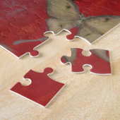 Puzzle Cage d'oiseaux décorative avec papillons (Côté)