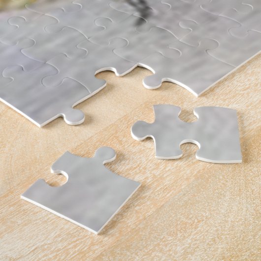 Puzzle Caïmans mangeant un serpent orange et noir (Côté)