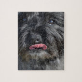 Puzzle Cairn Terrier adorable (Vertical)