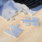 Puzzle Cairn Terrier Christmas Red Truck Holiday (Côté)